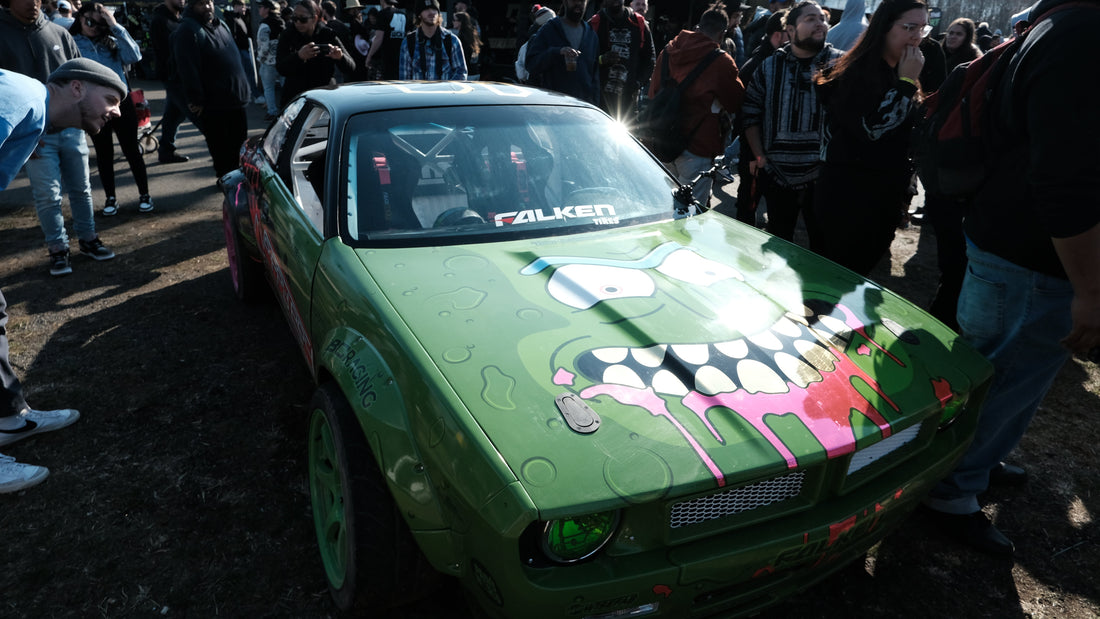 T-Pain Drifts into the Spotlight at LZ World Tour in His Rick and Morty themed Nissan S14